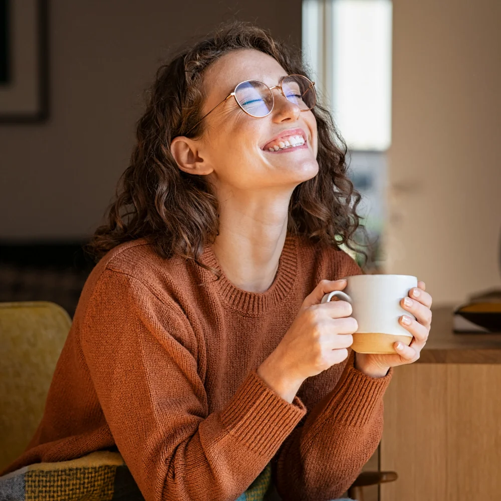 Happy lady - Enjoying a Happier Life with Rod Morgan